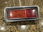 Genuine 1980 Alfa Romeo Spider Altissimo Rear Right Side Marker Light Assembly. Fixed Price $24.99.