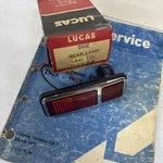 Mg Midget 1970-73 Nos Lucas Rear Side Red Marker Lamp L841 Triumph SPITFIRE/GT6. Fixed Price $75.00.