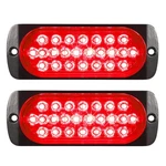 Partsam 2PCS 4.4" Red 24 Led Trailer Side Marker Clearance Light,. Fixed Price $25.35.