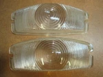 Lucas L686 Lens Pair Austin-healey Sprite, Mg Midget Clear Nos. Fixed Price $89.00.