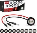 Nilight Led Marker 3/4" Dual Color 10PCS Red To White Brake Auxiliary. Fixed Price $25.99.
