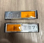 Free Ship Pair- 1968 Impala Bel Chevelle Nova 327 Side Marker Emblem Bezel Lamp. Fixed Price $39.99.