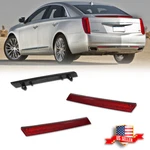 Pair For Cadillac Xts 2013-2017 Red Lens Rear Bumper Lower Reflector Lights Trim. Fixed Price $11.99.