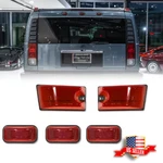 5X Red Lens Rear Top Roof Cab Marker Light Housing For Hummer H2 / Sut 2003-2009. Fixed Price $19.99.