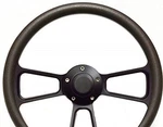 Hot Rod Street Rat Truck Brown And Black Billet Steering Wheel & Horn. Fixed Price $130.87.
