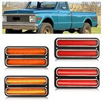 For Chevy Gmc C10/K10/C20 Pickup Suburban 1967-1972 Led Side Marker Lights Set. Fixed Price $45.50.