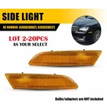 2-20X Amber Yellow Front Side Marker Light Housings For 04-08 Chrysler Crossfire. Fixed Price $136.13.