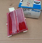 1978 1979 Chyrsler Cordoba Nos Mopar Right Rear Red Sidemarker Lamp. Fixed Price $89.95.