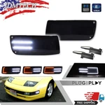 2PC Smoke Bumper Switchback Led Drl Signal Lights Kit For 90-96 Nissan 300ZX Z32. Fixed Price $89.99.