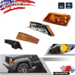 4X Fender Mounted Marker Signal Corner Parking Lights Housings For 08-12 Liberty. Fixed Price $54.99.