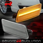 For 2005-2011 Audi A6 C6 Front Bumper Amber Led Clear Lens Side Markers Lights. Fixed Price $38.94.