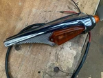 Triumph TR4A TR5 TR250 Rh Front Wing Side Marker Lamp Nos Lucas Original. Fixed Price $248.90.