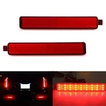 Red Lens Led Bumper Reflector Tail Stop Brake Lights For 2008-2012 Buick Enclave. Fixed Price $21.37.