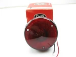 Grote 50892 4" Round Steel Two Stud Mount Stop / Tail Turn Lamp Light Red. Fixed Price $22.95.
