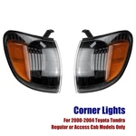 Halogen Corner Lights For 00-04 Toyota Tundra Regular/access Cab Pair W/bulbs. Fixed Price $64.99.