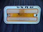 70-81 Firebird Rh Front Fender Side Marker Lamp Light 5963136 Orginal Gm. Fixed Price $9.99.