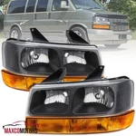 Headlights Bumper Fits 2003-2014 Chevy Express Savana 1500 2500 3500. Fixed Price $89.49.
