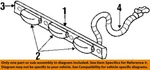 Chrysler Oem 94-02 Ram 1500 Rear Side Marker Lamps-lens 55054820. Fixed Price $25.45.