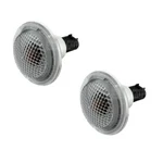 2003-12 Range Rover L322 Supercharged Clear Side Marker Repeater Lights Genuine. Fixed Price $83.95.