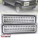 Bumper Lights Fits 1988-1998 Chevy Gmc C10 C/k 1500 2500 Led Turn Signal Lamps. Fixed Price $52.49.