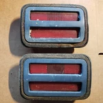1971 Dodge Charger R/t Se Superbee Rear Marker Light Pair Oem. Fixed Price $69.95.
