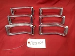 Oem 1967-1968 Ford Mustang Tail Light Trim / Bezel Set.. Fixed Price $54.99.