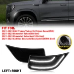Full Led Front Smoke White Side Marker Lights For 2021-2023 Escalade Yukon Xl 2X. Fixed Price $25.64.