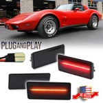 4PCS Smoked Led Front & Rear Side Marker Lights For 1974-1979 Chevy Corvette C3. Fixed Price $99.99.