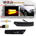 Smoke Side Amber Led Marker Lights For 02-04 Nissan Xterra 261857Z800 261807Z800. Fixed Price $32.99.