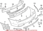 Genuine Oem Rear Passenger Right Reflector Panel 63148063198 For Bmw. Fixed Price $22.40.