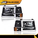 Fit For 1992-1996 F150 F250 F350 Bronco Dual Led Drl Headlights Bumper Lamps New. Fixed Price $83.56.