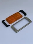 13H4689 - Lucas Amber Reflector & Rim Model RER22 57160 LAB743 Oem. Fixed Price $26.58.