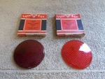 Vtg Nos Pair 1930S Plymouth,dodge,chrysler Tail Light Glass Lynx Eye Lens T-359. Fixed Price $47.75.