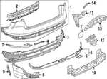 Genuine Audi Reflector 4KE-945-702. Fixed Price $62.76.