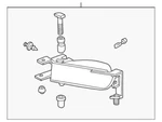 Genuine Gm 2000-2005 Cadillac Deville Front Base Dts Fog Lamp Assembly 25713291. Fixed Price $162.80.