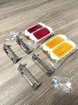 1969 Chevelle Ss Front & Rear Side Marker Light Lens, Gaskets Chrome Bezel Kit. Fixed Price $79.99.