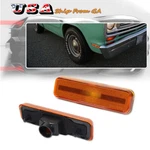 2PCS Amber Lens Front Side Marker Lights Kit For Dodge D100 D150 D250 D350 Truck. Fixed Price $14.99.