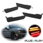 Smoked Lens Front &rear Led Side Marker Lights Set For 2008-14 Dodge Challenger. Fixed Price $34.99.
