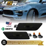 Usa Depo Oe Frost Lens Smoke Bumper Side Marker Light For 2014-19 Porsche Macan. Fixed Price $24.95.