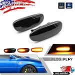 For 1993-2001 Subaru Impreza Sequential Led Smoke Side Marker Turn Signal Lights. Fixed Price $17.99.