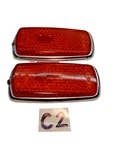 Oem Vintage Mercedes Benz Ulo 302 10/20 Rear Side Marker Lens Sae AP2 Dot C2-49. Fixed Price $66.71.