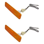 Crown Automotive Front Left & Right Amber Side Marker Lamp Kit For Jeep CJ5 CJ7. Fixed Price $39.95.