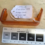 Fiat 850 Spider 1967-69 Lamborghini Ferrari Mangusta Carello Right Turn Lens. Fixed Price $20.00.