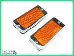 Reflector, Oil Cooler, For Triumph Bsa Triples (pair) Lucas Type, 99-1119, 57160. Fixed Price $46.63.