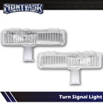 Fit For 1980-1990 Chevrolet Caprice Bumper Turn Signal Light Lens Left+right. Fixed Price $25.40.