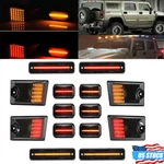 14PCS For 2003-2009 Hummer H2 Led Side Marker Light Cab Roof Running Lamp Smoked. Fixed Price $102.99.