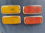 68 72 Mercedes W114 W115 Original Side Marker Light Lens Set ULO-302 10/20. Fixed Price $89.50.