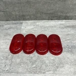 Lot Of 4 Rite Hite 55811 Red Oval Lens, New Read Description. Fixed Price $31.99.