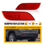 Red Lens Rear 2X Bumper Reflector L&r For Subaru 84281FG000 2010-2011 Impreza. Fixed Price $21.84.