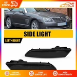 For 04-08 Chrysler Crossfire Smoked Front Side Marker Lights Lh & Rh A1938200721. Fixed Price $16.99.